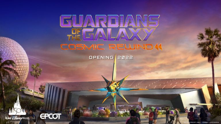 JUST ANNOUNCED: Guardians of the Galaxy: Cosmic Rewind Opening in 2022 at EPCOT
